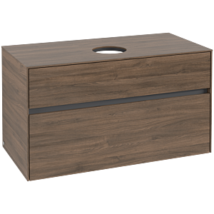 Collaro Villeroy et Boch vasque C03800VH 100 x 54,8 x 50 cm, Arizona Oak