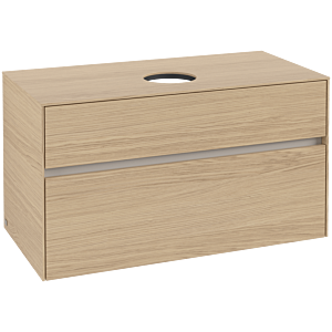 Collaro Villeroy et Boch vasque C03800VJ 100 x 54,8 x 50 cm, Nordic Oak