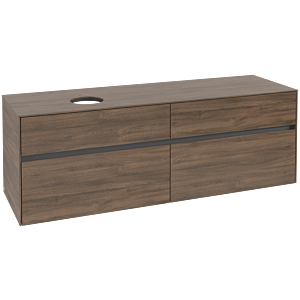 Collaro Villeroy et Boch vasque C05000VH 160 x 54,8 x 50 cm, Arizona Oak