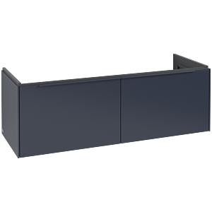 Villeroy und Boch Subway 3.0 Waschtisch-Unterschrank C56702VQ 127,2x42,9x47,8cm, ohne LED/Griff monochrom, marine blue