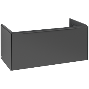 Subway 3.0 Villeroy et Boch vasque C56902VR 97,3x42,9x47,8cm, sans LED / poignée monochrome, graphite