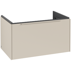 Subway 3.0 Villeroy et Boch vasque C57302VN 77,2x42,9x47,8cm, sans LED / poignée monochrome, gris cachemire