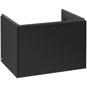 Subway 3.0 Villeroy et Boch vasque C57501VL 62,2x42,9x47,8cm, sans LED / poignée Noir volcan, noir volcan