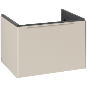Subway 3.0 Villeroy et Boch vasque C57502VN 62,2x42,9x47,8cm, sans LED / poignée monochrome, gris cachemire