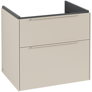 Subway 3.0 Villeroy et Boch vasque C57602VN 62,2x57,6x47,8cm, sans LED / poignée monochrome, gris cachemire