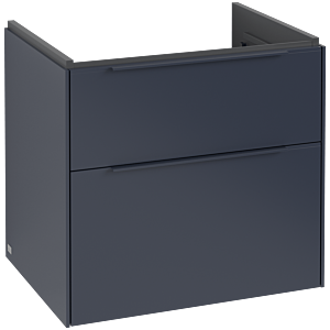 Subway 3.0 Villeroy et Boch vasque C57602VQ 62,2x57,6x47,8cm, sans LED / poignée monochrome, bleu marine