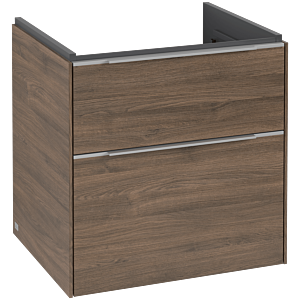 Villeroy and Boch Subway 3.0 vanity unit C57800VH 57.2x57.6x47.8cm, without LED / handle aluminum glossy, arizona oak