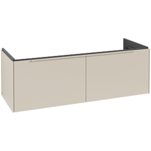 Subway 3.0 Villeroy et Boch vasque C601L2VN 127,2x42,9x47,8cm, avec LED / poignée monochrome, gris cachemire