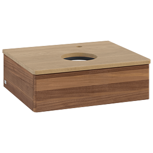 Meuble sous-vasque Villeroy &amp; Boch Antao 600x190x500mm K07051HM FK/AP: HM/1