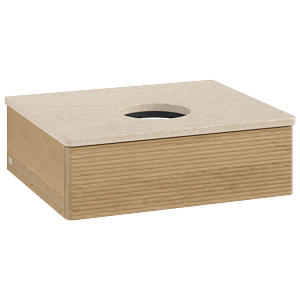 Villeroy &amp; Boch Antao vanity unit 600x190x500mm K07113HN with structure FK/AP: HN/3