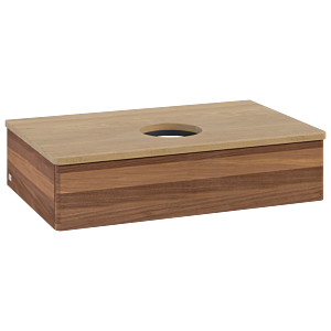 Meuble sous-vasque Villeroy &amp; Boch Antao 800x190x500mm K08011HM FK/AP: HM/1