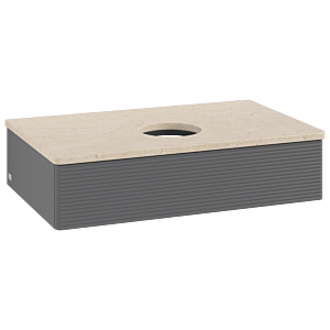 Meuble sous-vasque Villeroy &amp; Boch Antao 800x190x500mm K08113GK avec structure FK/AP: GK/3