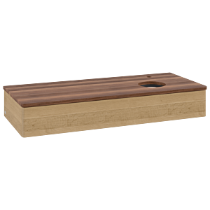 Meuble sous-vasque Villeroy &amp; Boch Antao 1200x190x500mm K12052HN FK/AP: HN/2