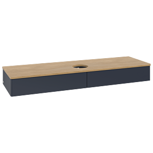 Villeroy & Boch Antao Waschtischunterschrank 1600x190x500mm K14011HG FK/AP: HG/1