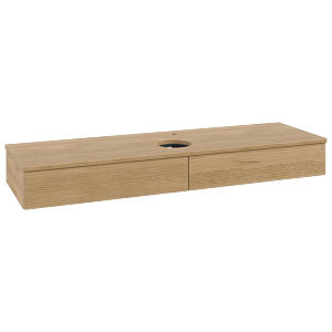 Villeroy &amp; Boch Antao vanity unit 1600x190x500mm K14151HN with structure FK/AP: HN/1