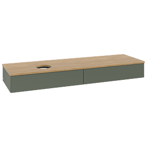 Meuble sous-vasque Villeroy &amp; Boch Antao 1600x190x500mm K15011HL FK/AP: HL/1