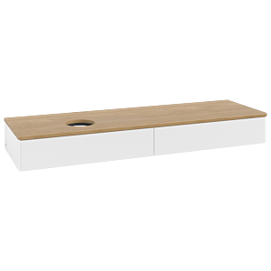 Meuble sous-vasque Villeroy &amp; Boch Antao 1600x190x500mm K15011MT FK/AP: MT/1