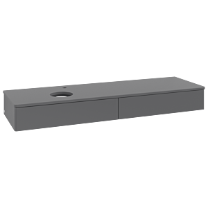 Meuble sous-vasque Villeroy &amp; Boch Antao 1600x190x500mm K15050GK FK/AP: GK/0
