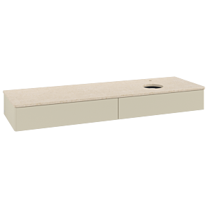Meuble sous-vasque Villeroy &amp; Boch Antao 1600x190x500mm K16053HJ FK/AP: HJ/3