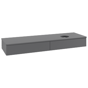 Meuble sous-vasque Villeroy &amp; Boch Antao 1600x190x500mm K16110GK avec structure FK/AP: GK/0