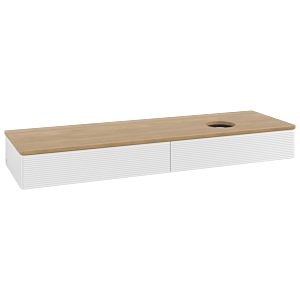 Villeroy & Boch Antao Waschtischunterschrank 1600x190x500mm K16111GF mit Struktur FK/AP: GF/1