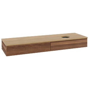Meuble sous-vasque Villeroy &amp; Boch Antao 1600x190x500mm K16111HM avec structure FK/AP: HM/1