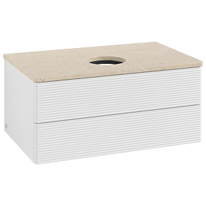 Villeroy & Boch Antao Waschtischunterschrank 800x360x500mm K19113GF mit Struktur FK/AP: GF/3