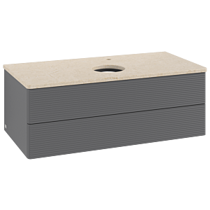 Villeroy & Boch Antao Waschtischunterschrank 1000x360x500mm K20153GK mit Struktur FK/AP: GK/3