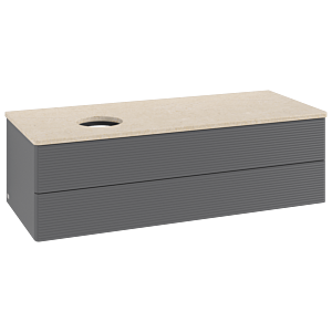 Villeroy & Boch Antao Waschtischunterschrank 1200x360x500mm K22113GK mit Struktur FK/AP: GK/3