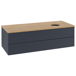 Villeroy & Boch Antao Waschtischunterschrank 1200x360x500mm K23151HG mit Struktur FK/AP: HG/1