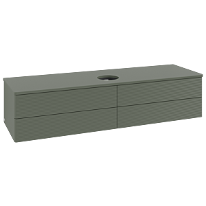 Villeroy & Boch Antao Waschtischunterschrank 1600x360x500mm K25110HL mit Struktur FK/AP: HL/0