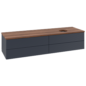 Meuble sous-vasque Villeroy &amp; Boch Antao 1600x360x500mm K27112HG avec structure FK/AP: HG/2