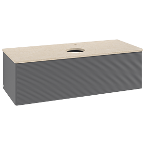 Villeroy & Boch Antao Waschtischunterschrank 1200x360x500mm K32153GK mit Struktur FK/AP: GK/3