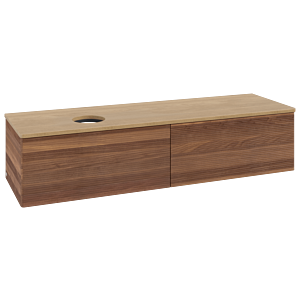 Villeroy & Boch Antao Waschtischunterschrank 1600x360x500mm K37111HM mit Struktur FK/AP: HM/1