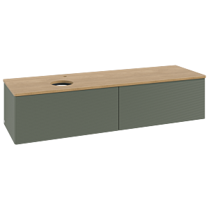 Meuble sous-vasque Villeroy &amp; Boch Antao 1600x360x500mm K37151HL avec structure FK/AP: HL/1