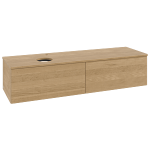 Villeroy & Boch Antao Waschtischunterschrank 1600x360x500mm K37151HN mit Struktur FK/AP: HN/1