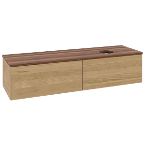 Meuble sous-vasque Villeroy &amp; Boch Antao 1600x360x500mm K38012HN FK/AP: HN/2