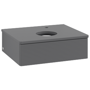 Villeroy &amp; Boch Antao meuble sous vasque 600x190x500mm L07150GK avec éclairage avec structure FK/AP: GK/0