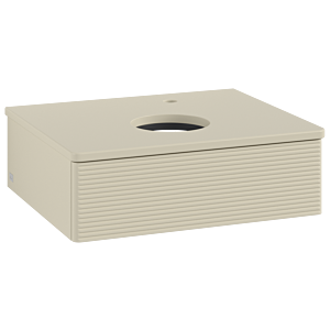 Villeroy & Boch Antao Waschtischunterschrank 600x190x500mm L07150HJ mit Beleuchtung mit Struktur FK/AP: HJ/0