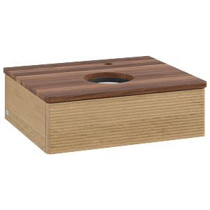 Meuble sous-vasque Villeroy &amp; Boch Antao 600x190x500mm L07152HN avec éclairage avec structure FK/AP: HN/2