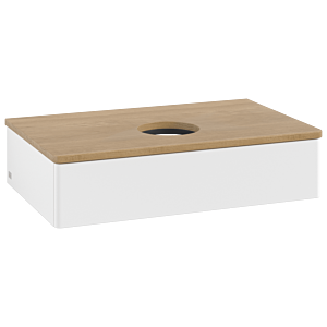 Villeroy & Boch Antao Waschtischunterschrank 800x190x500mm L08011MT mit Beleuchtung FK/AP: MT/1