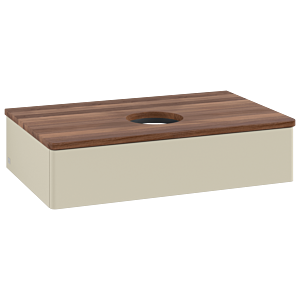 Villeroy & Boch Antao Waschtischunterschrank 800x190x500mm L08012HJ mit Beleuchtung FK/AP: HJ/2