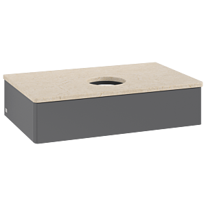 Villeroy & Boch Antao Waschtischunterschrank 800x190x500mm L08013GK mit Beleuchtung FK/AP: GK/3