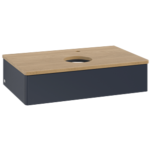 Villeroy &amp; Boch Antao vanity unit 800x190x500mm L08051HG with lighting FK/AP: HG/1