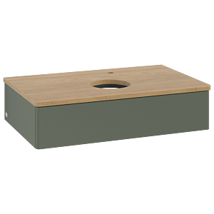 Villeroy &amp; Boch Antao vanity unit 800x190x500mm L08051HL with lighting FK/AP: HL/1