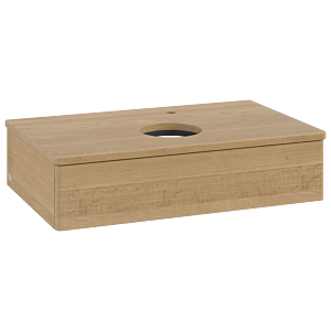 Villeroy & Boch Antao Waschtischunterschrank 800x190x500mm L08051HN mit Beleuchtung FK/AP: HN/1