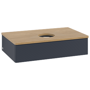Meuble sous-vasque Villeroy &amp; Boch Antao 800x190x500mm L08111HG avec éclairage avec structure FK/AP: HG/1