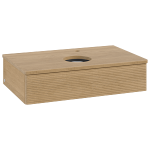Meuble sous-vasque Villeroy &amp; Boch Antao 800x190x500mm L08151HN avec éclairage avec structure FK/AP: HN/1