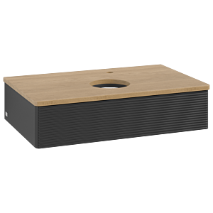 Villeroy & Boch Antao Waschtischunterschrank 800x190x500mm L08151PD mit Beleuchtung mit Struktur FK/AP: PD/1