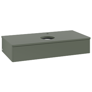 Meuble sous-vasque Villeroy &amp; Boch Antao 1000x190x500mm L09050HL avec éclairage FK/AP: HL/0